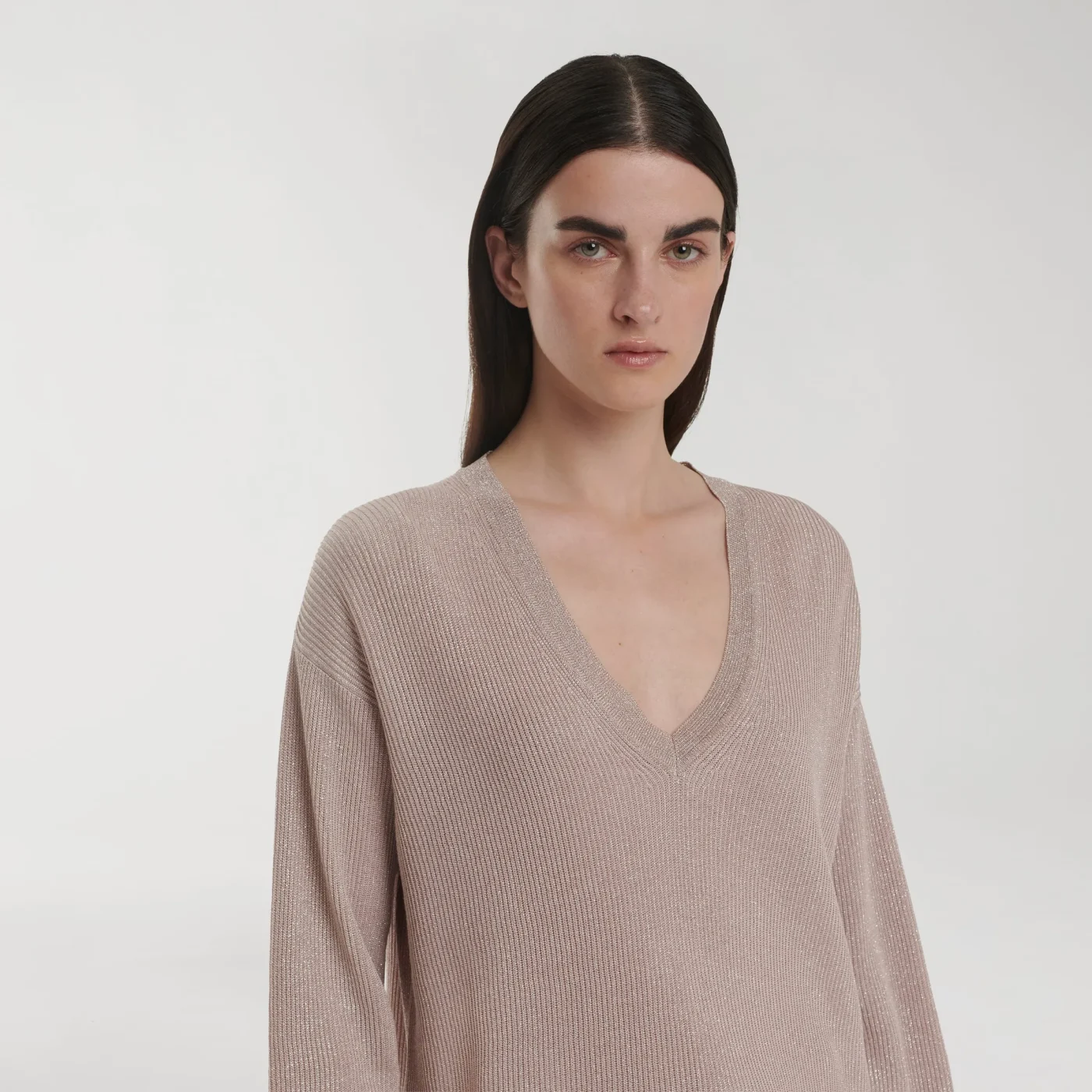 Organic Cotton and Lurex Sweater - Image 5