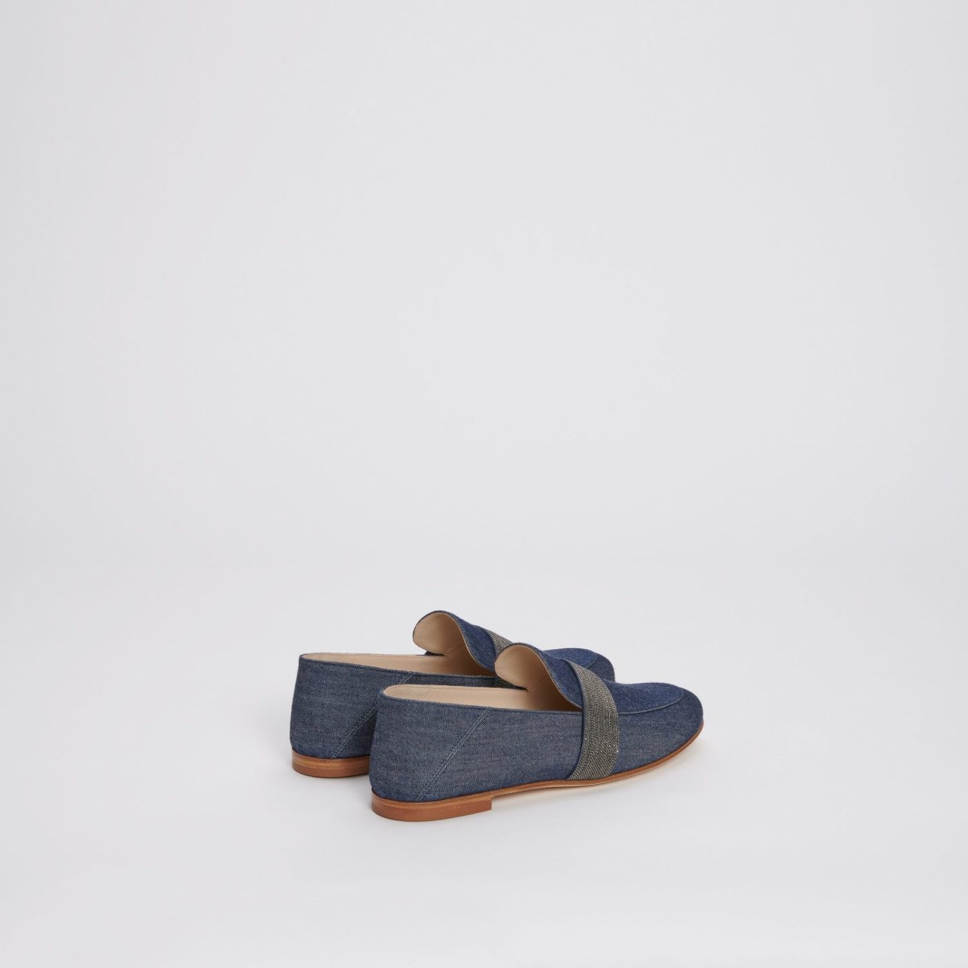 Mocassins en chambray bio – Image 4