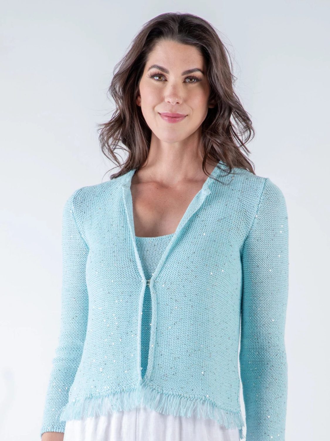 Cardigan Prisma Blue L Essentiel Par MF