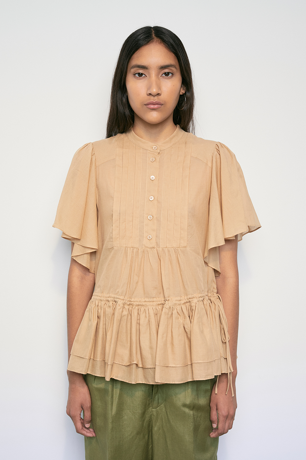 Top beige l essentiel par mf